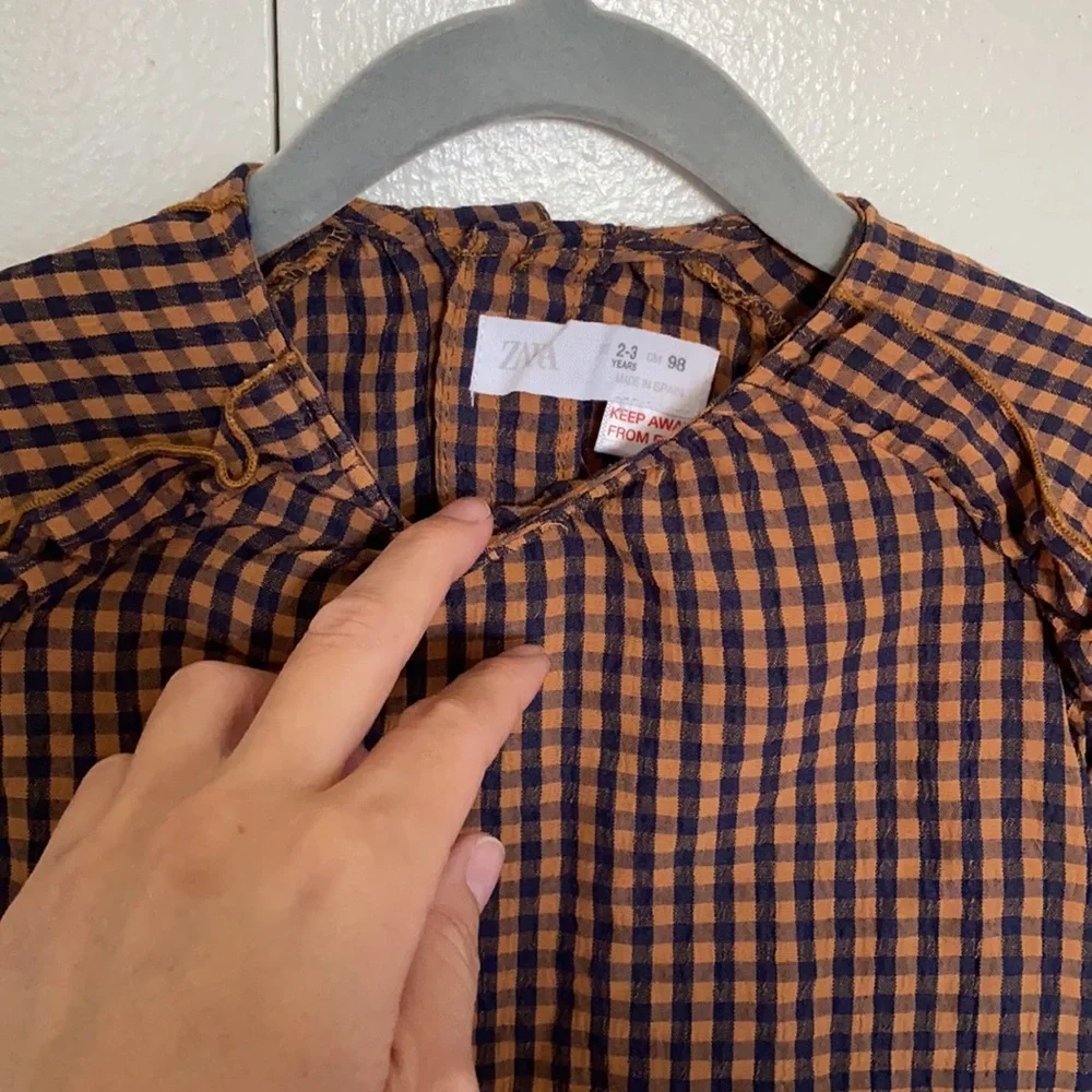 Zara toddler girl blouse. Size 2-3. - Picture 5 of 6